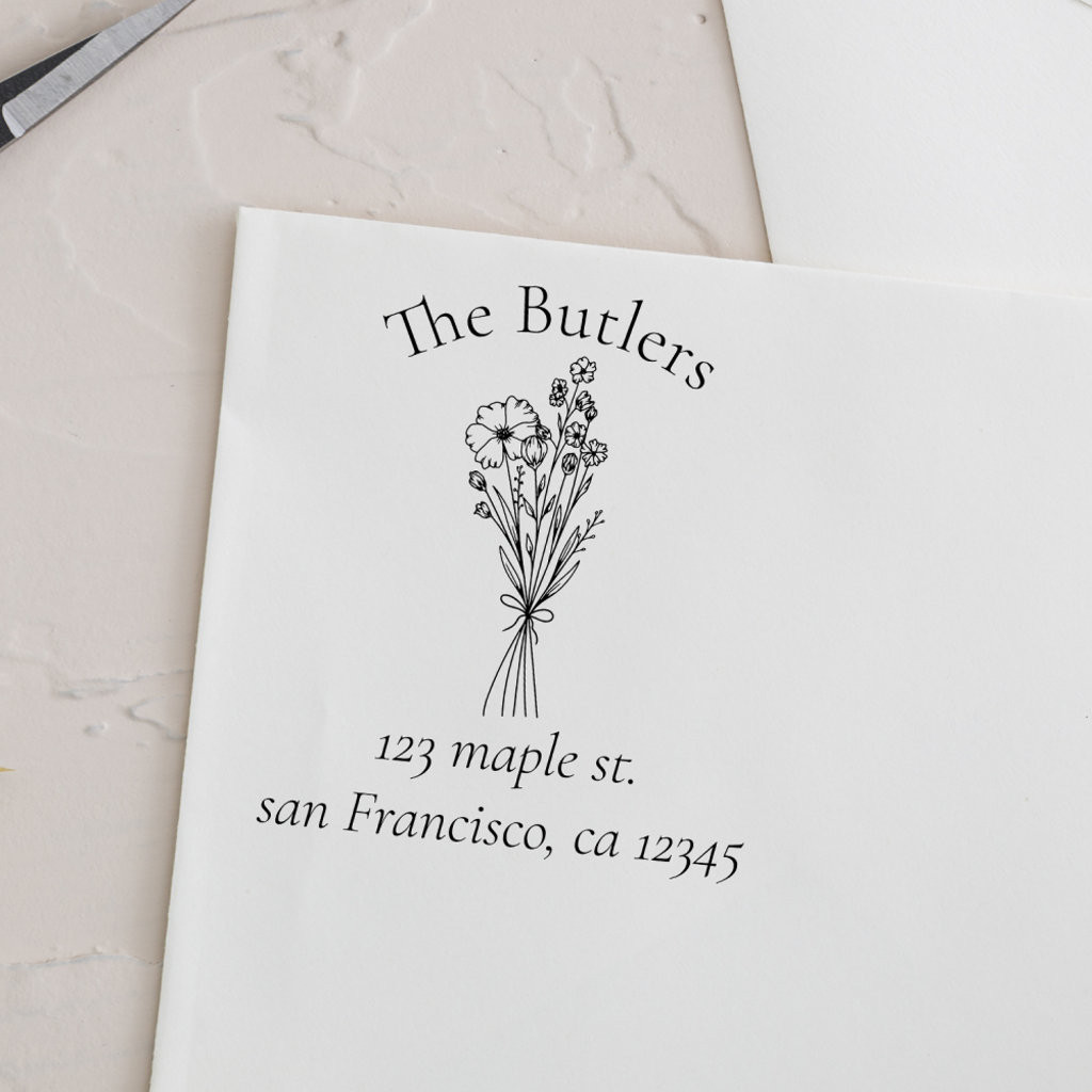 Custom Name Self Inking Return Address Stamp | Zazzle