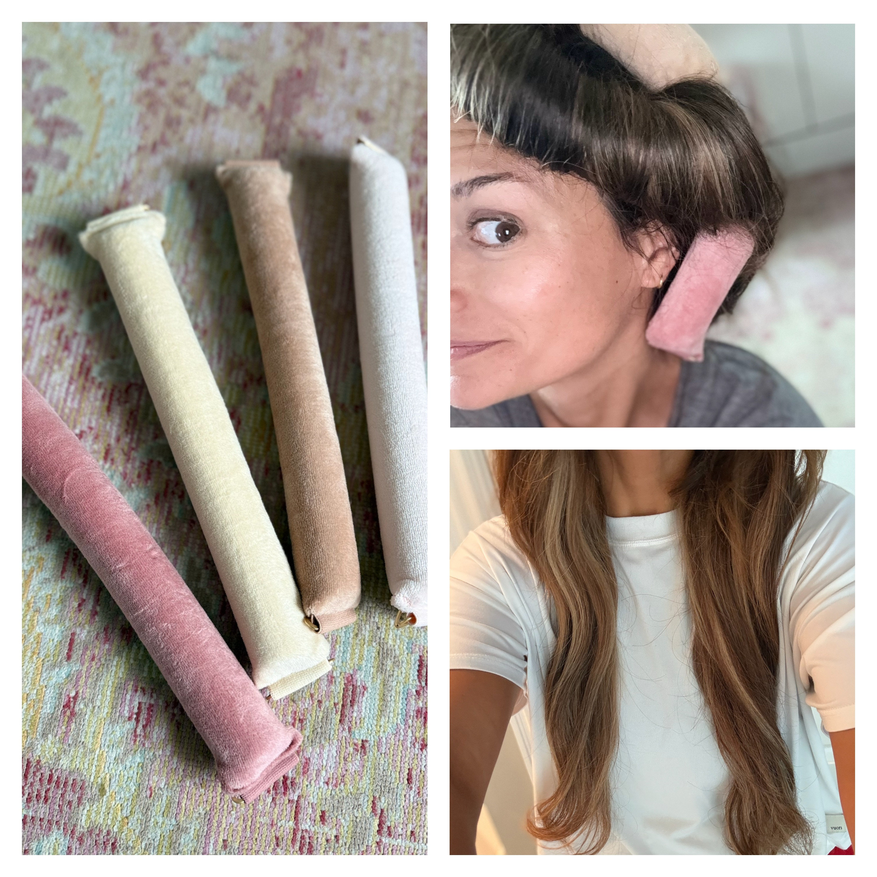 Love these rods for heatless wavy hair @walmart #walmartpartner 

 