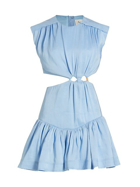 Scent Of Summer Ring Flip Mini-Dress | Saks Fifth Avenue