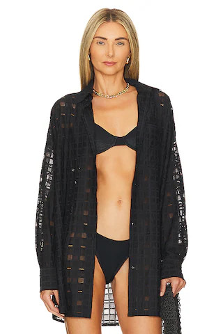 BEACH RIOT Allegra Top in Black from Revolve.com | Revolve Clothing (Global)
