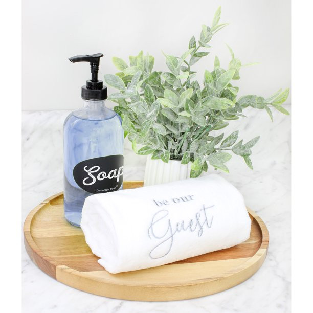 16-Ounce Clear Glass Pump Bottles (2-Pack; 16oz), Refillable Soap Dispensers | Walmart (US)