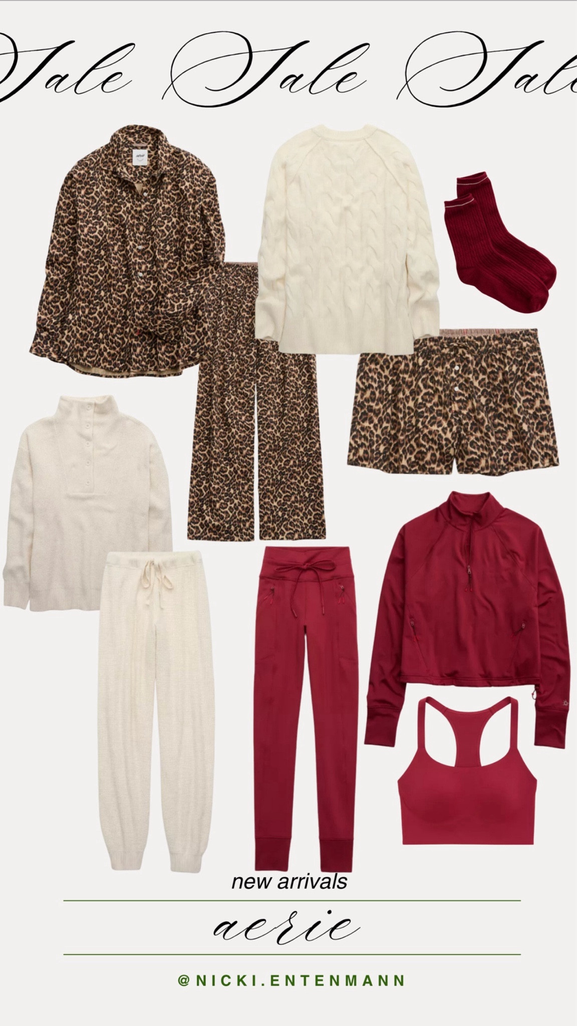 Aerie is having a sale site wide, and these cozy pjs and athleisure are included! Loving the red for the holidays, and animal print is always trending! Great gift options for the girls on your list! 

Aerie, aerie style, aerie sale, animal print, festive, red athleisure, pullover, sweats, pjs

#LTKSaleAlert #LTKHoliday #LTKSeasonal
