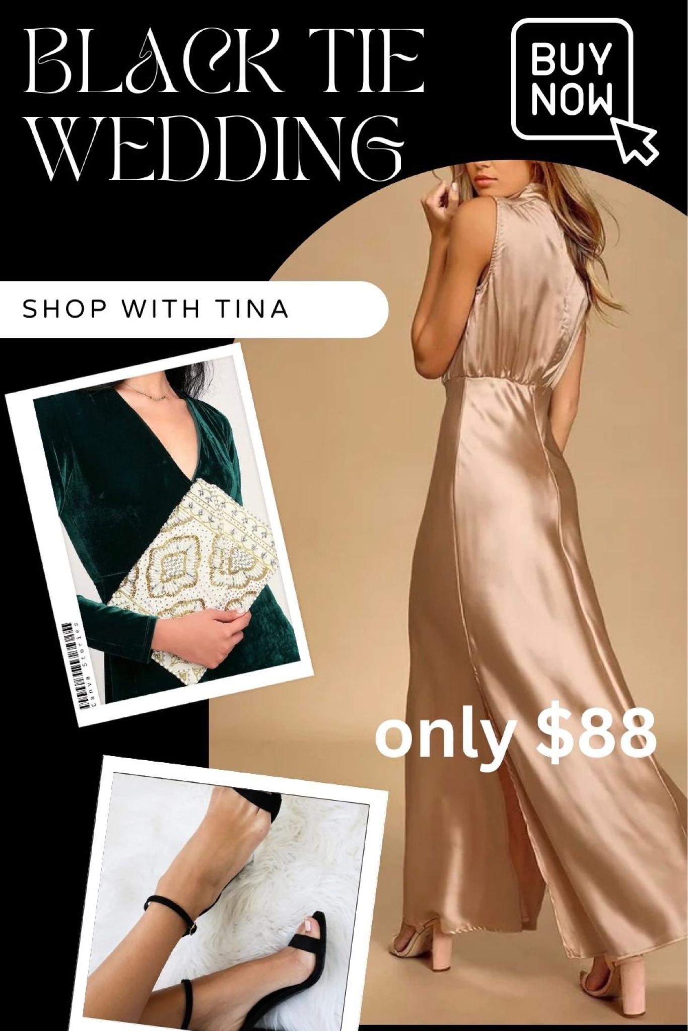 This champagne wedding guest dress is so pretty!

Satin dress, halter neck dress, formal dress, formal wedding guest, black tie wedding

#LTKwedding #LTKunder100 #LTKFind