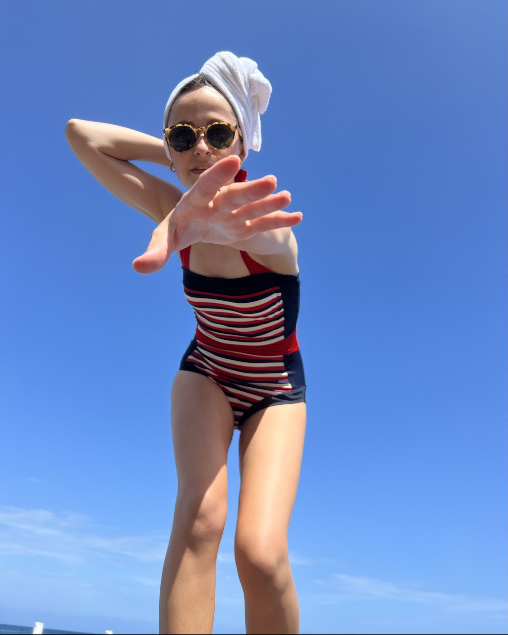 I will NEVER not take this swimsuit on holiday with me. Had it for years & it’s stood the test of time (and pools, oceans & washing machines!). Great bum coverage, nice modest coverage on front too. A winner. I wear a size 8 regular  

#LTKsummer #LTKswimwear #LTKuk