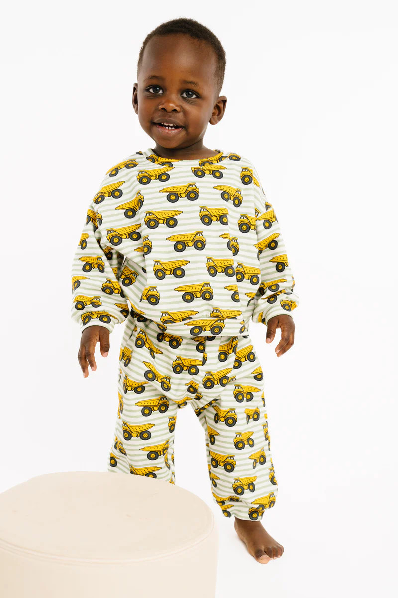 Dump Trucks Sweatsuit | Little One Shop Co