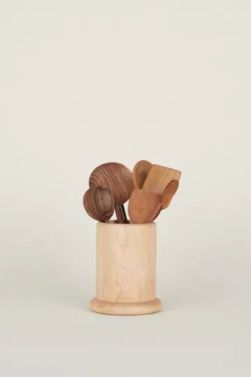 Hawkins New York Simple Maple Wood Utility Canister | Urban Outfitters (US and RoW)