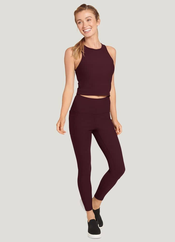 Jockey® Rib Texture Crop Top | Jockey