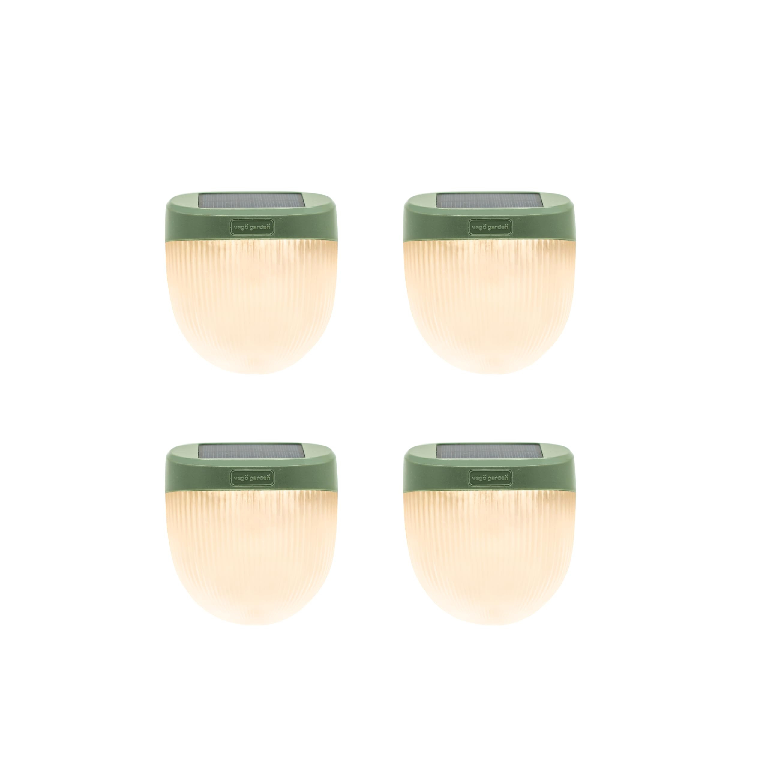 Vego garden Rippled Solar Garden Lights with Auto Sensors Magnetize Securely to Raised Beds, IPX4... | Amazon (US)