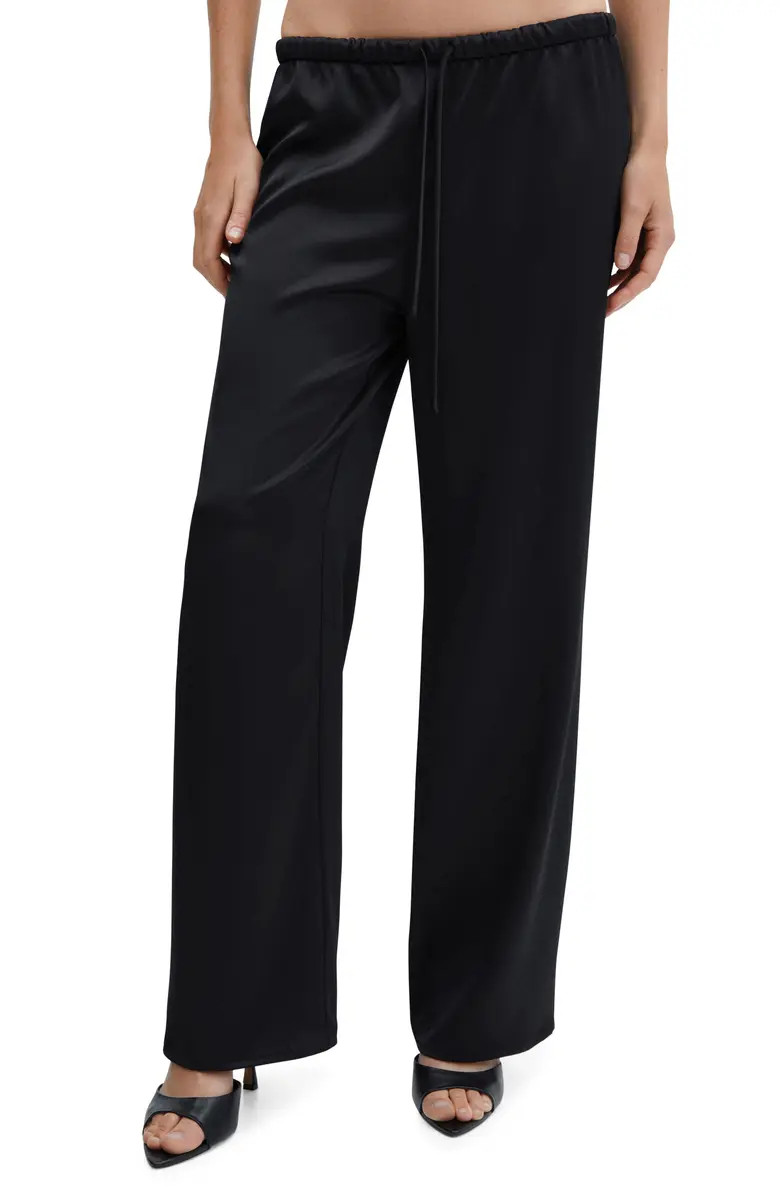 Satin Drawstring Pants | Nordstrom