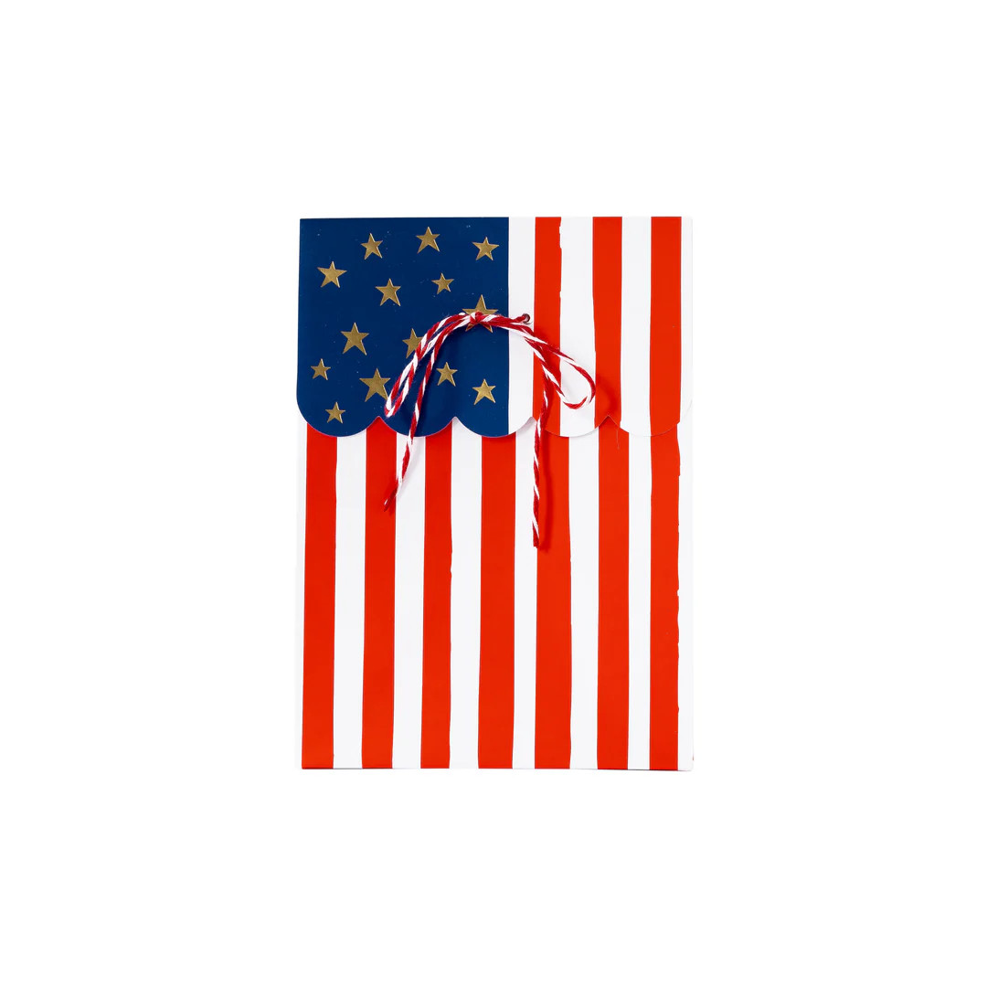 Flag Treat Bags | My Mind's Eye