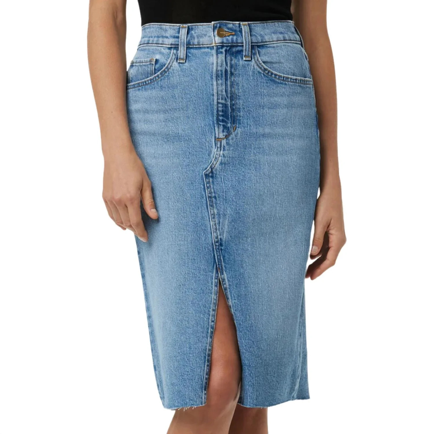 The Joplin Denim Skirt In Bad Habit | Shop Simon