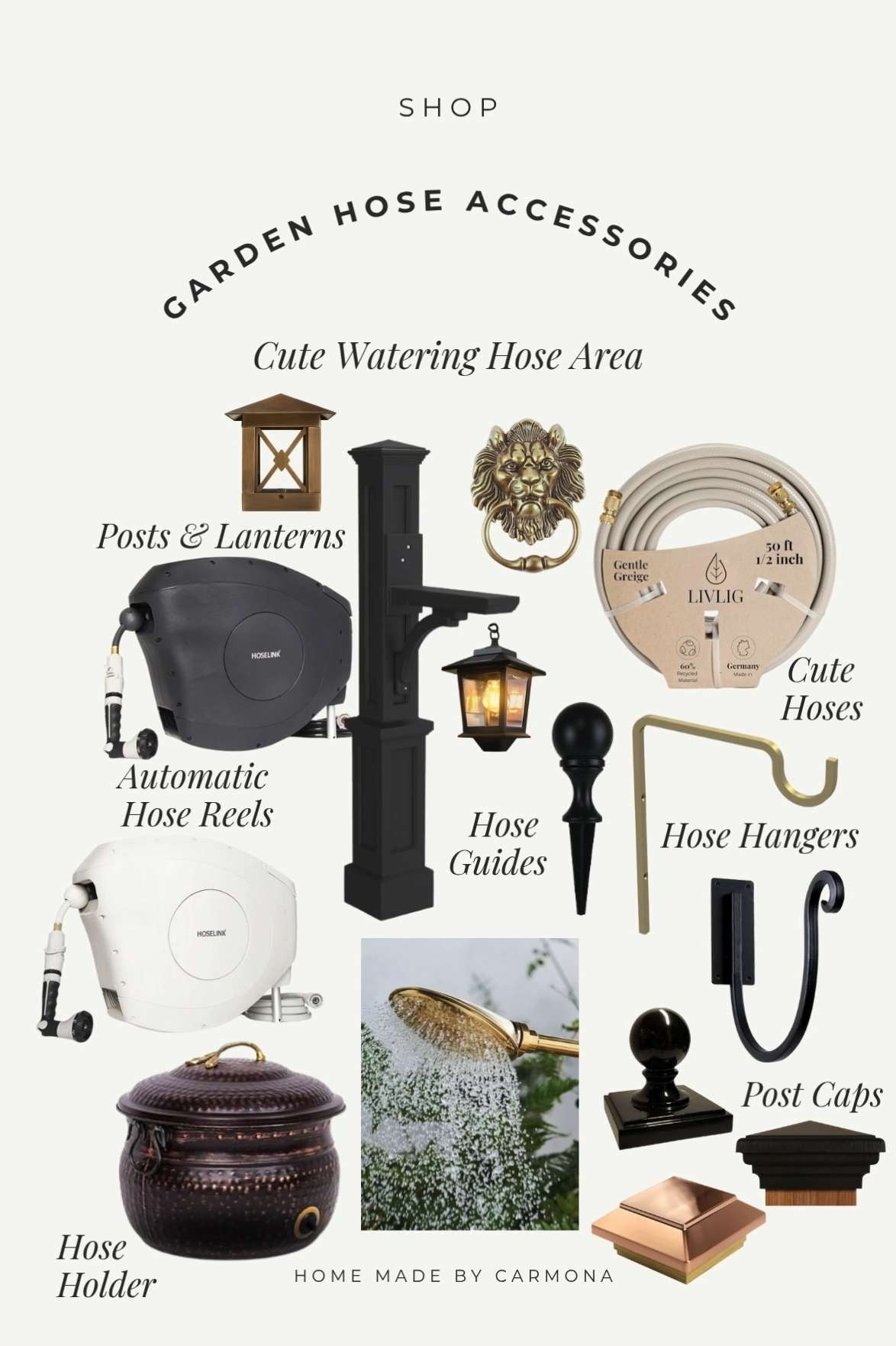 Create the most handy (and cutest) garden hose area that elevates your landscape and makes gardening a breeze. 

 #LTKSeasonal #LTKHome