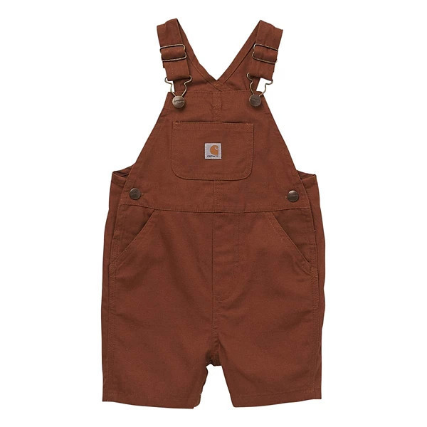 Boys' Carhartt Loose Fit Canvas Shortall Shorts Toddler 3T Carhartt Brown | Scheels