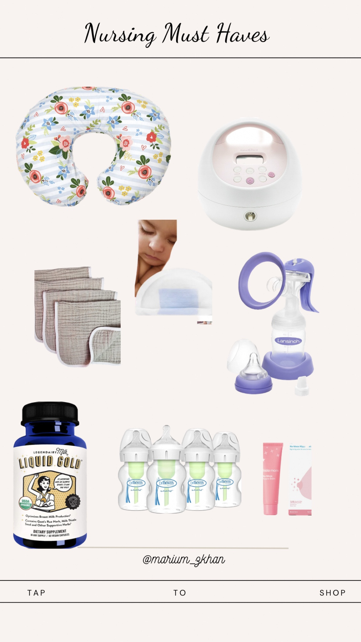 Nursing essentials from third time mama !! 🫶🏻

#LTKfamily #LTKbump #LTKbaby