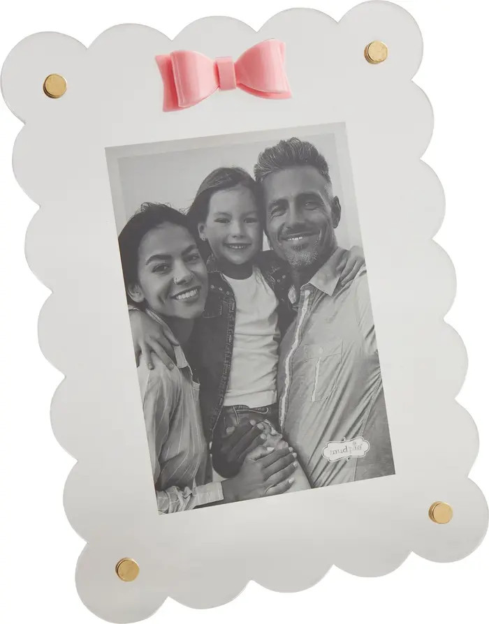 Bow Acrylic Picture Frame | Nordstrom