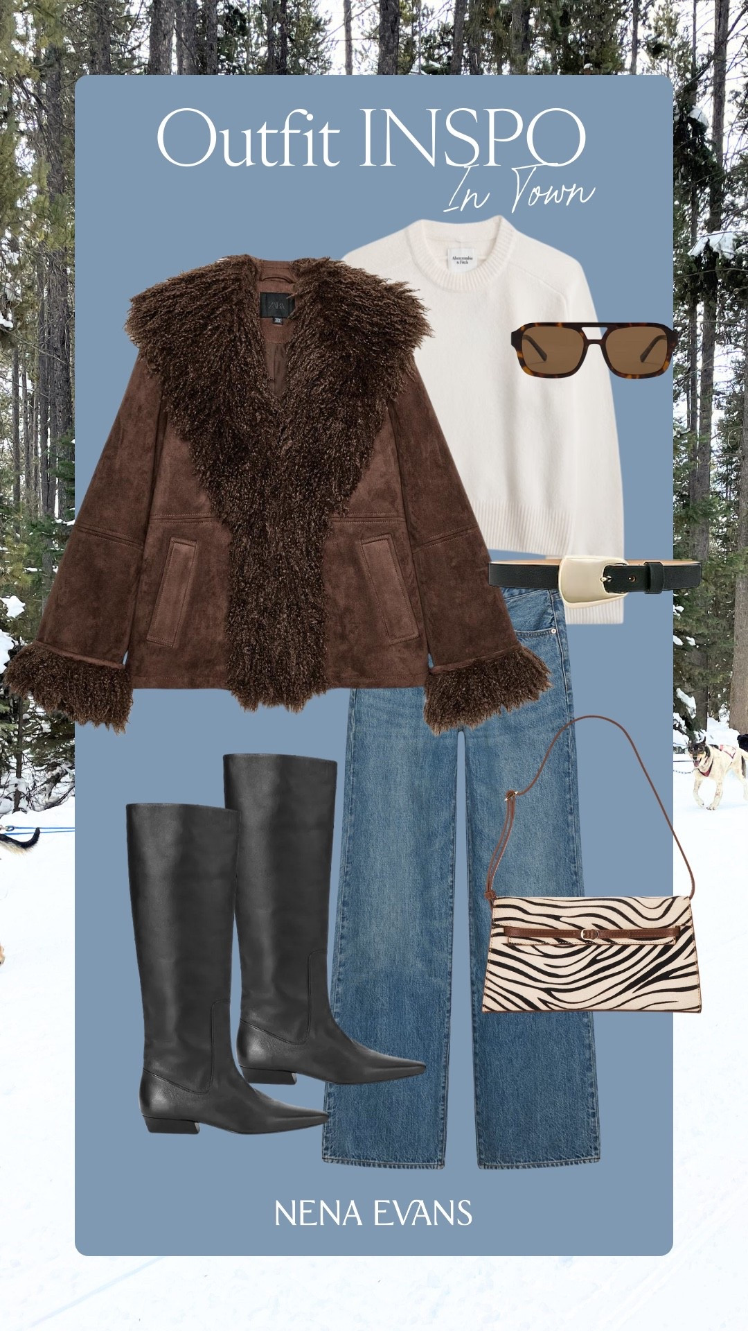 Ski Edit Outfit Inspo: In Town 🤎 Winter outfit Winter fashion Winter coat Mountain town outfit Jeans Denim

#LTKSeasonal #LTKTravel #LTKFindsUnder100