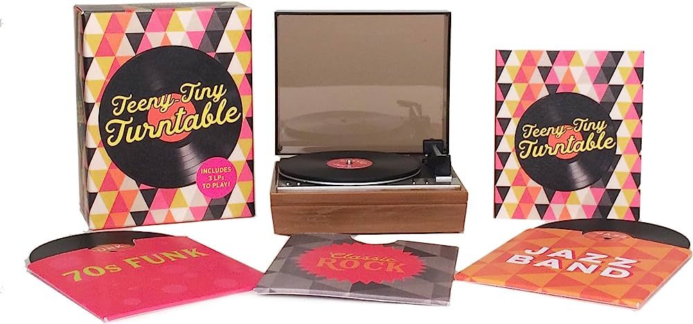 Teeny-Tiny Turntable: Includes 3 Mini-LPs to Play! (RP Minis) | Amazon (US)