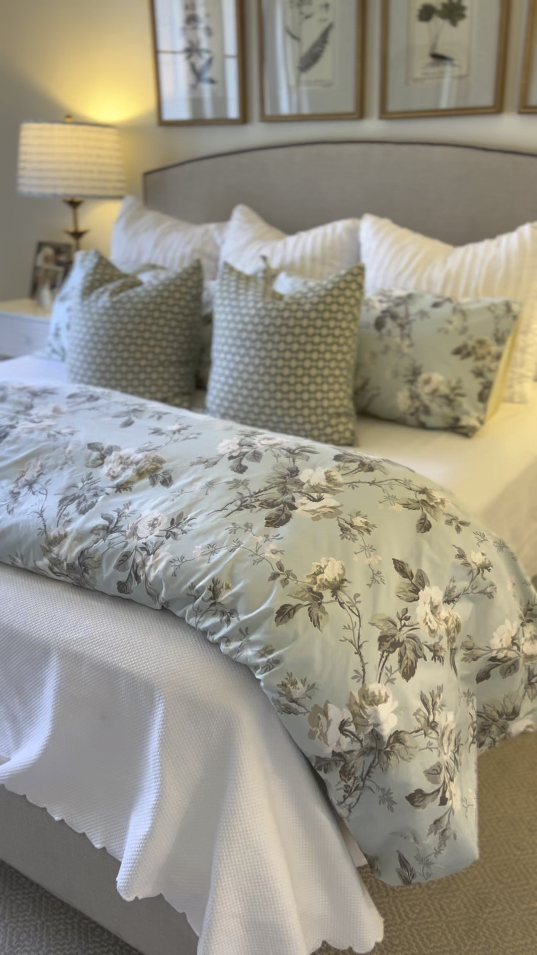 Adore this Amazon duvet set! It reminds me of Bowood from Colrfax and Fowler! 

Primary bedroom, amazon finds, grandmillennial, duvet, sheet set, pillows, lamps 

#LTKVideo #LTKSaleAlert #LTKHome