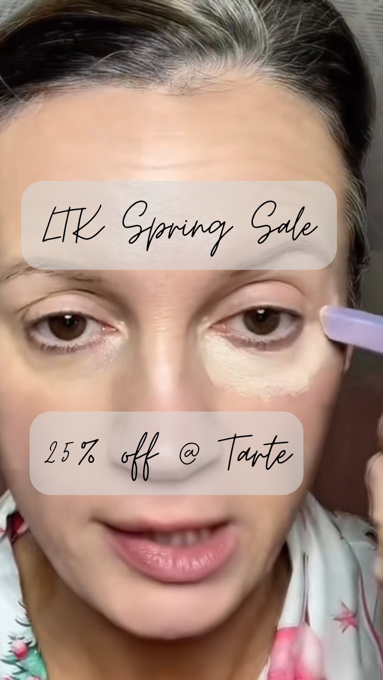 If you usually avoid concealer because of fine lines, this is your sign to try @Tarte ‘s Shape Tape Blur. It is
MAGIC ✨ No creasing, no caking — just smooth, blurred skin. Mature skin girls, this is the one 👏  I am wearing 20B Light. 

Enjoy 35% off as part of LTK’s exclusive spring sale when purchased in the LTK app 👇🏻

#LTKOver40 #LTKBeauty #LTKSpringSale
