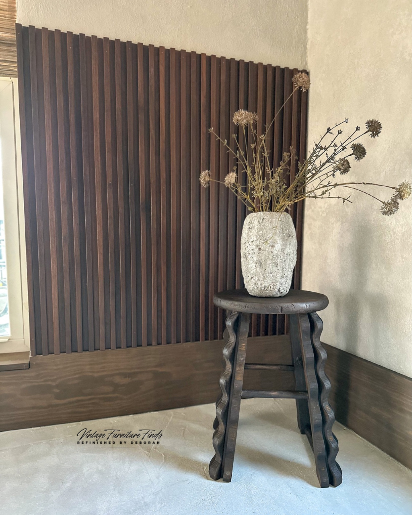 DIY Scalloped Stool
The roofing strips are not sold in stores only online. 


#LTKHome #LTKFindsUnder50 #LTKStyleTip