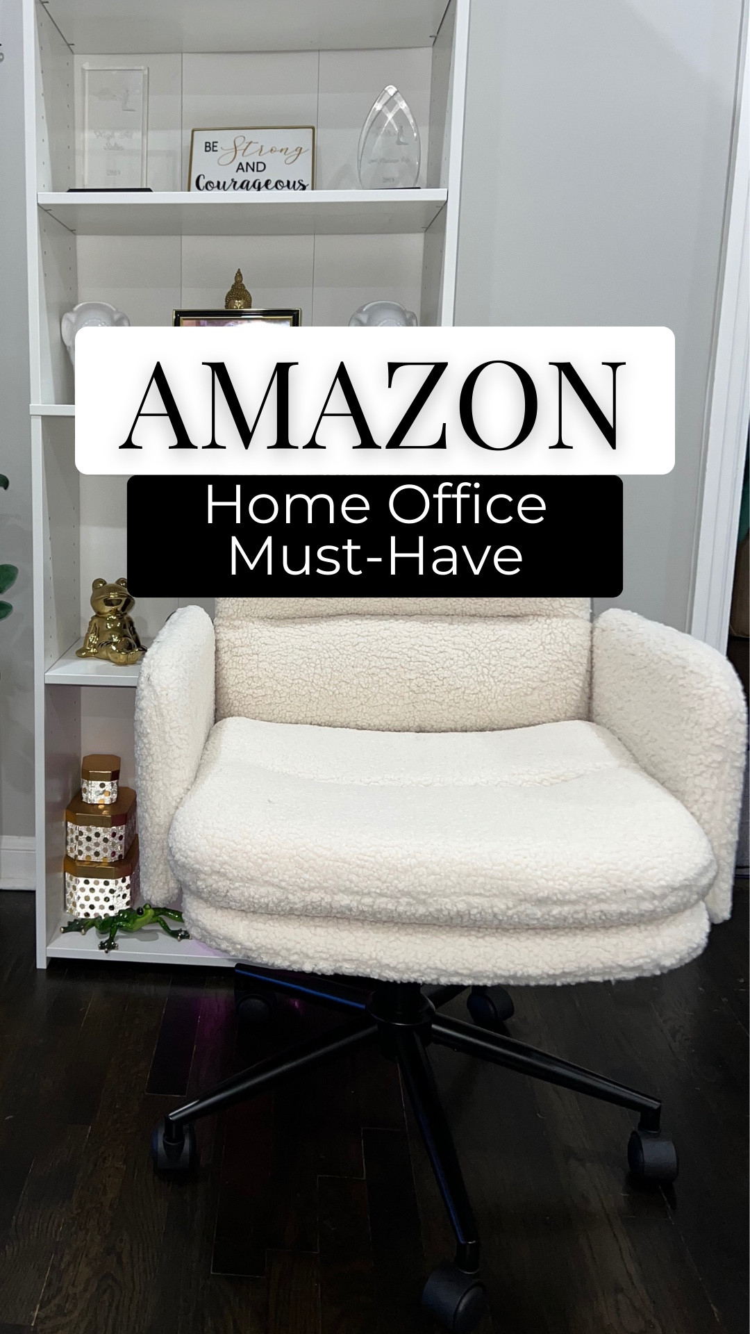 The perfect Cream Faux Cashmere Office Chair for a cozy, modern workspace. I just put it together and had to show you how smooth it moves and how luxe it looks in person. 
Ergonomic, adjustable height, and super soft, this Youhauchair Upholstered Home Office Chair is perfect for desks, beauty rooms, or content spaces. Aesthetic, comfortable, and affordable. Catch it while on sale for Cyber Monday 🤍
#amazoncyberweek #amazonhome

#LTKCyberWeek #LTKHoliday #LTKGiftGuide