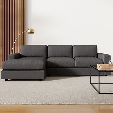 Urban 2-Piece Chaise Sectional (106"–116") | West Elm (US)