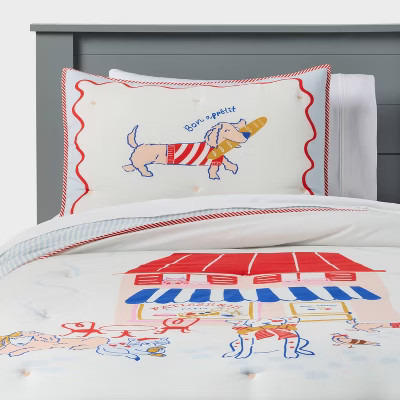 Full/Queen Patisserie Scene Kids' Comforter Set - Pillowfort™ | Target
