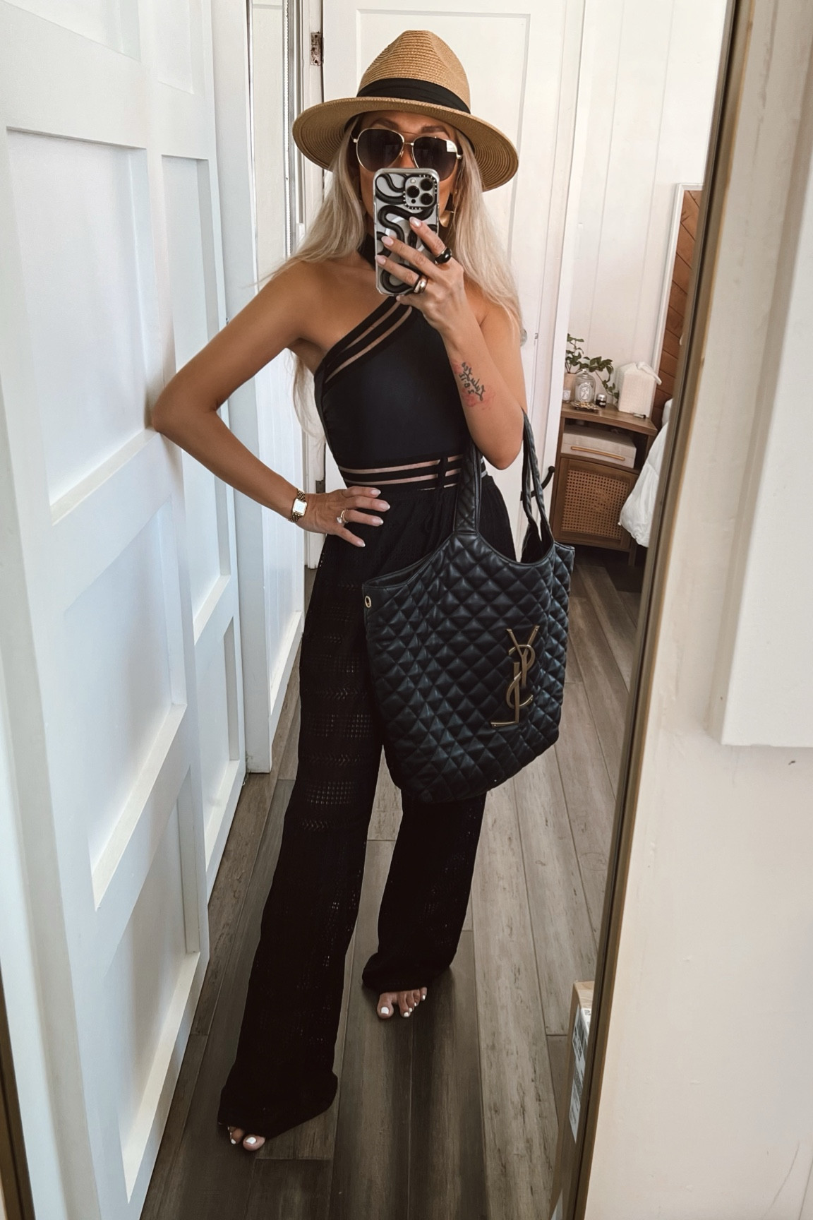 A great swim and coverup pants from Amazon and target! Wearing an xxs on swim and small on target pants! 

#LTKunder50 #LTKstyletip #LTKswim