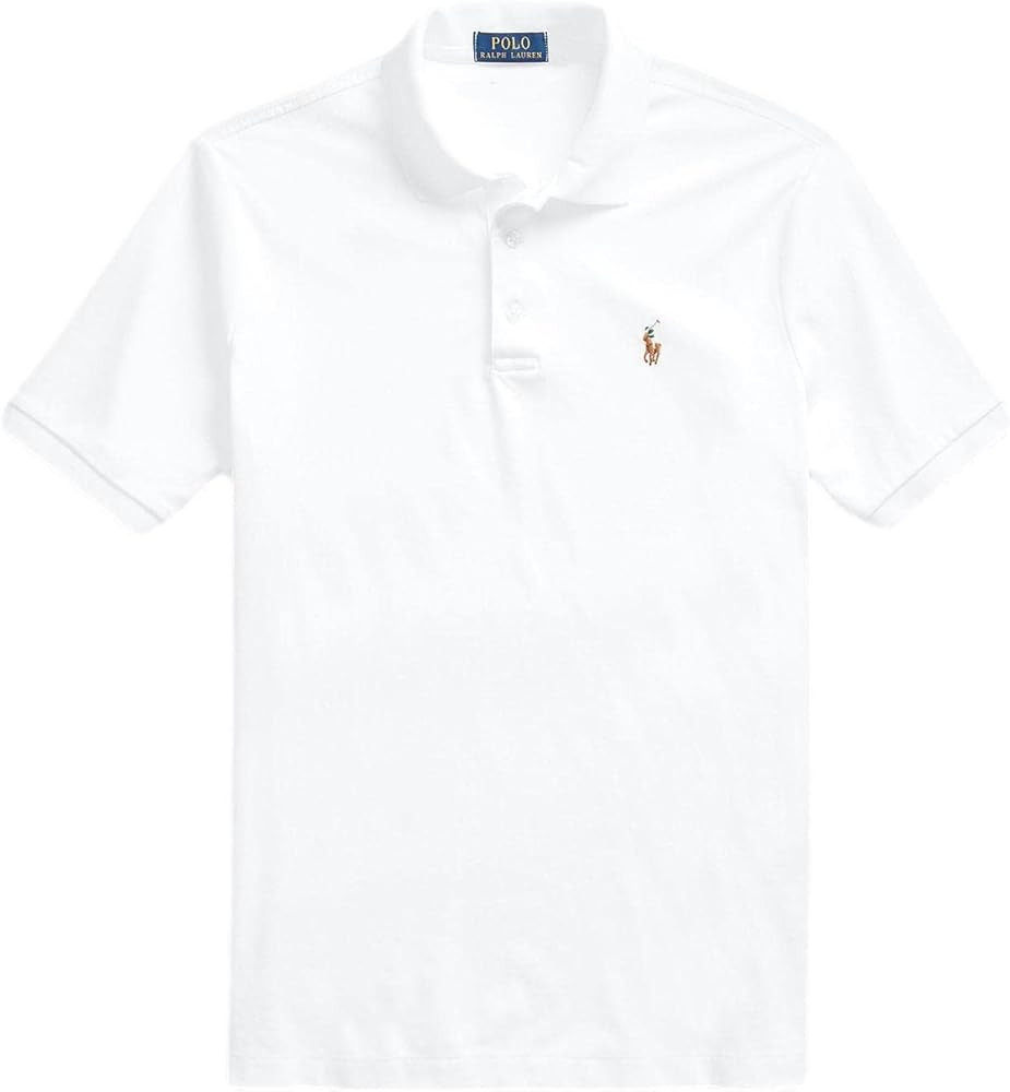 POLO RALPH LAUREN Men's Custom Slim Fit Iconic Mesh Polo | Amazon (US)