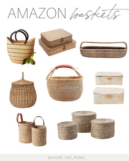 If you are looking for some decorative baskets, here are some picks from Amazon! 

Amazon home decor finds, decorative baskets from amazon

#LTKhome #LTKFind
