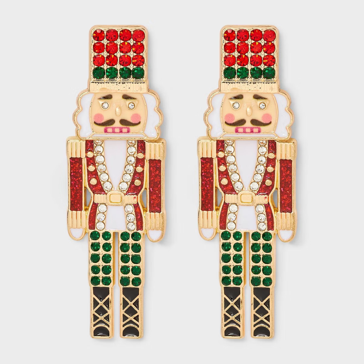 SUGARFIX by BaubleBar Cracking Lads Earrings - Red/Green/White | Target