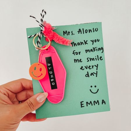 DIY keychains for teacher gifts!! 

#LTKFind #LTKGiftGuide #LTKSeasonal