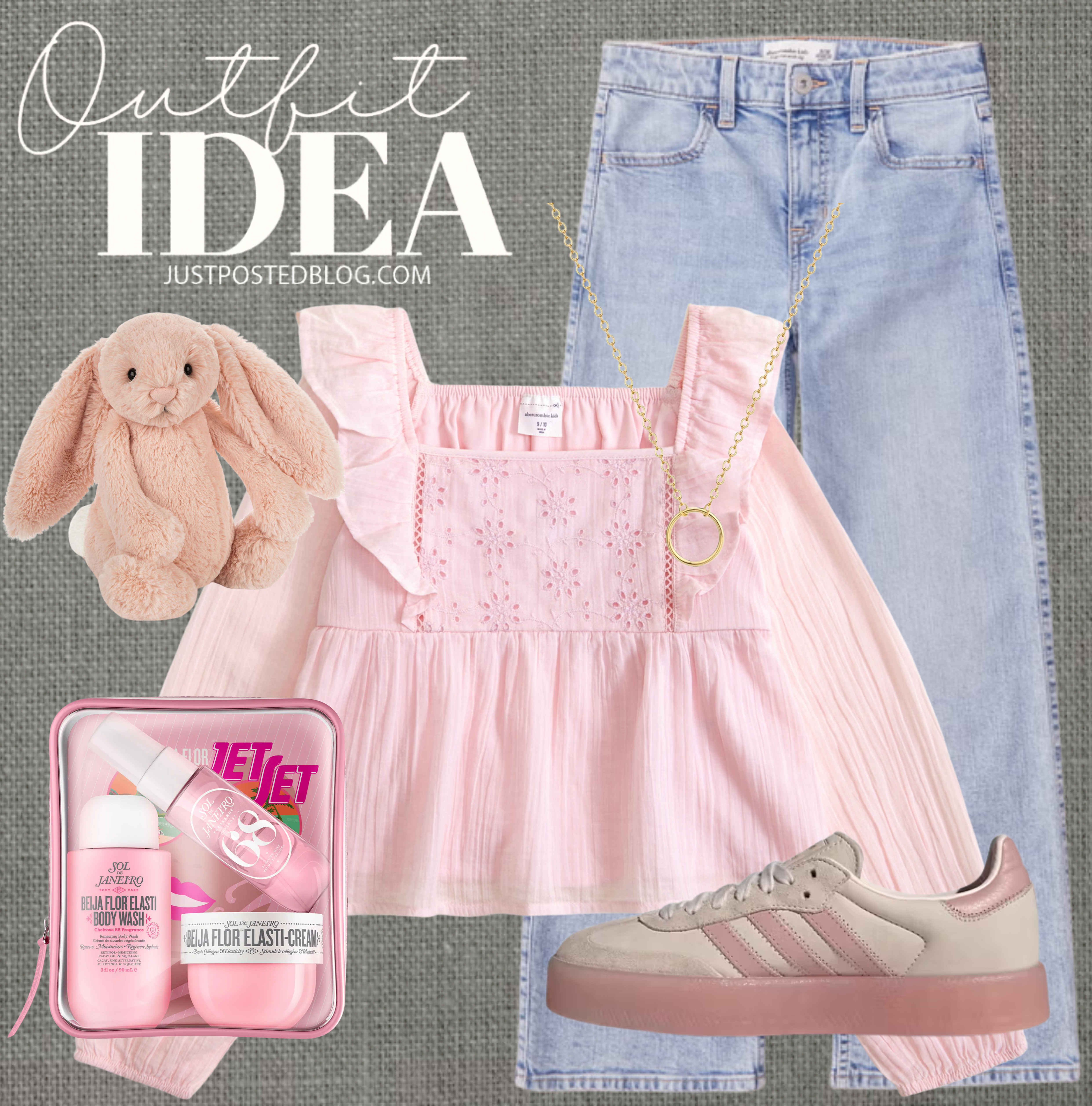 That color of pink us so cute!! The top is on sale for $22!!! 

 