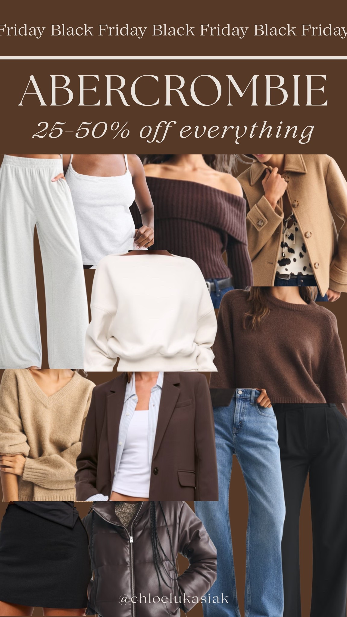 The Abercrombie sale ends tonight!

#LTKCyberWeek #LTKSaleAlert #LTKGiftGuide