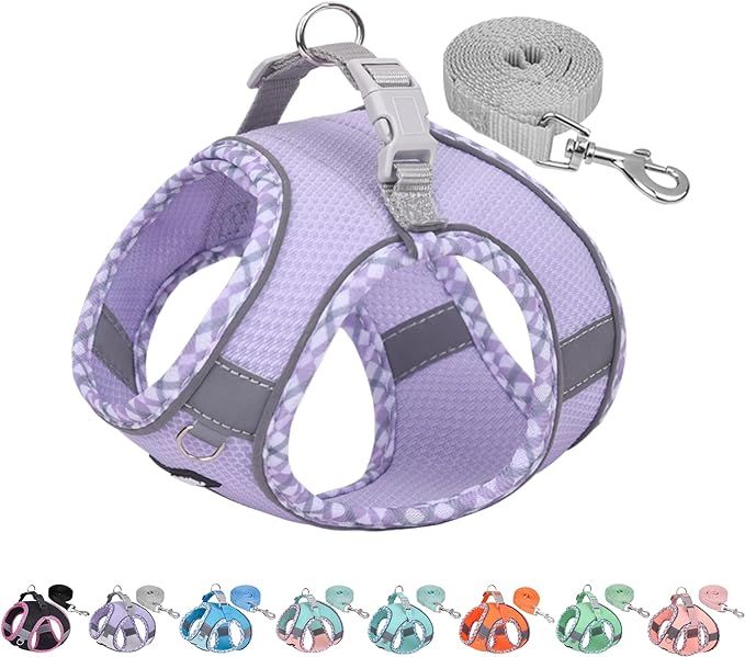 AIITLE Dog Harness No Choke Over - Step in Adjustable Dog Harnes with Breathable Mesh and Quick-R... | Amazon (US)