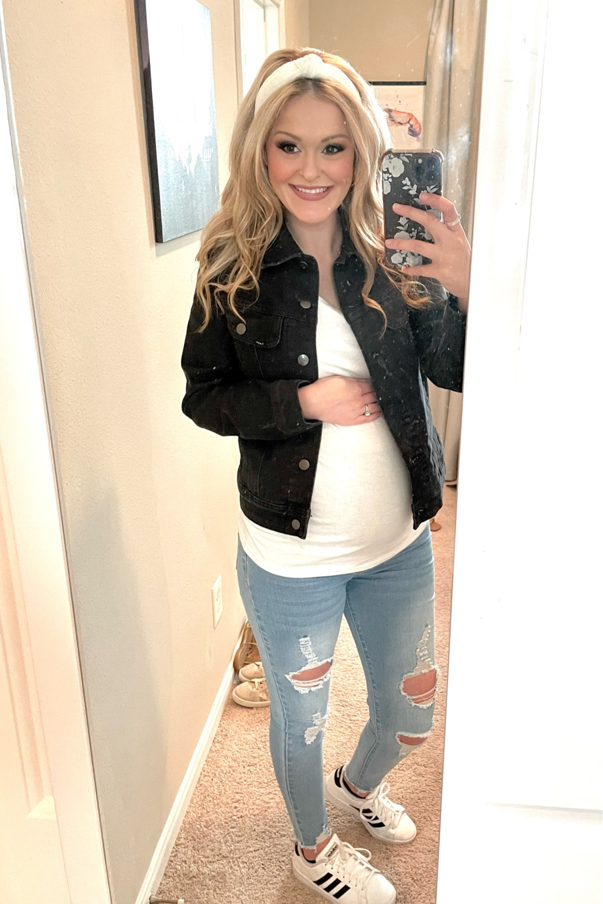 Bump friendly motorcross outfit! Would be super cute to wear to a concert as well. Size Medium in tops and bottom. 

#LTKbeauty #LTKbump #LTKbaby