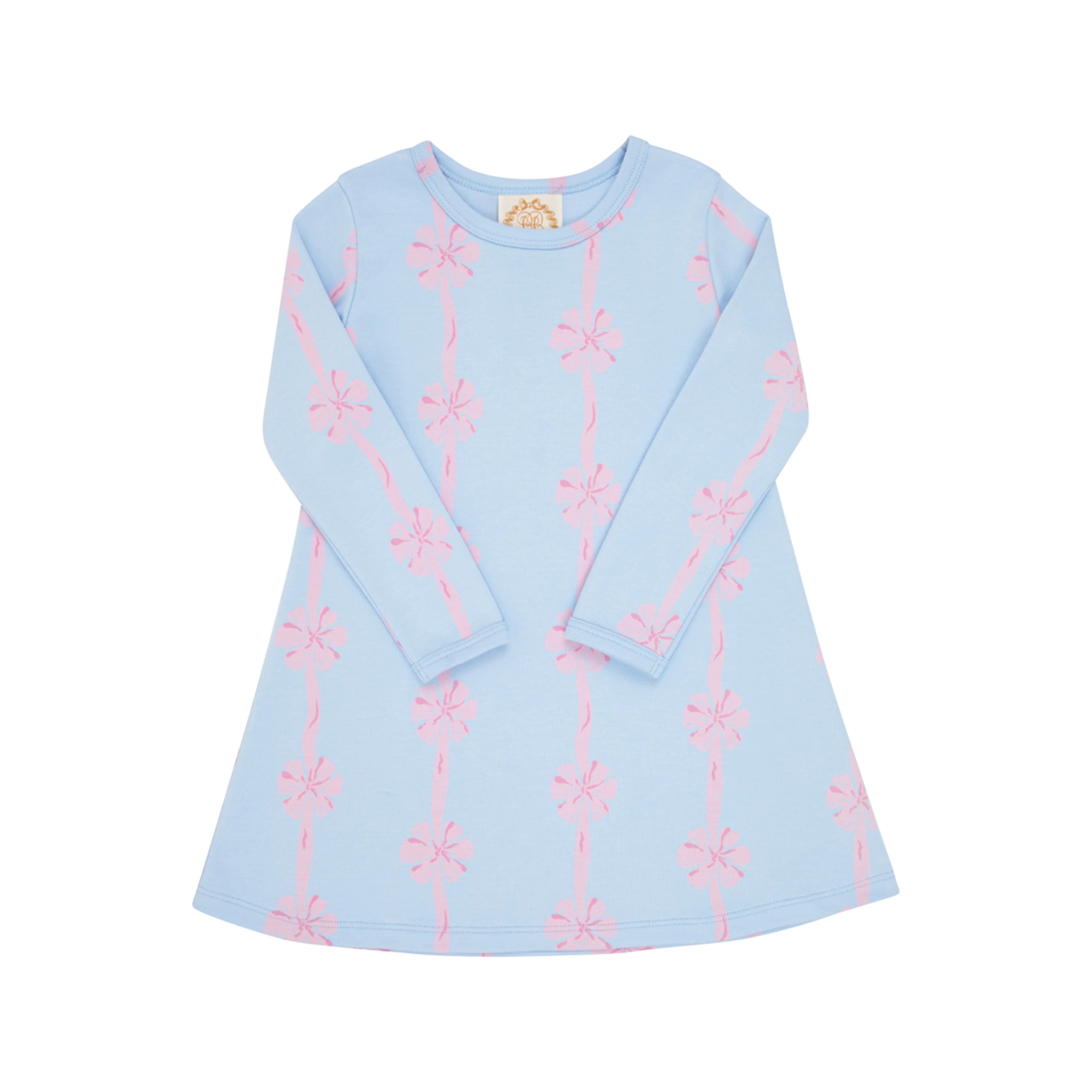 Long Sleeve Polly Play Dress - No Bow, No Go | The Beaufort Bonnet Company