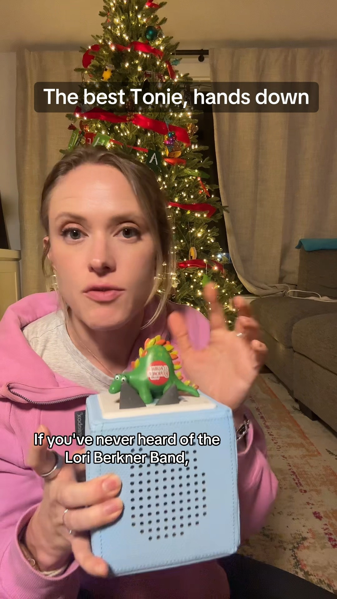 If you’re looking for a Tonie that’s going to be a hit, get the Laurie Berkner Band dinosaur Tonie. The songs are so good and it’s all sung by Laurie herself! There is also a second LBB Tonie and she is also a huge hit! 

#LTKGiftGuide #LTKCyberWeek #LTKKids