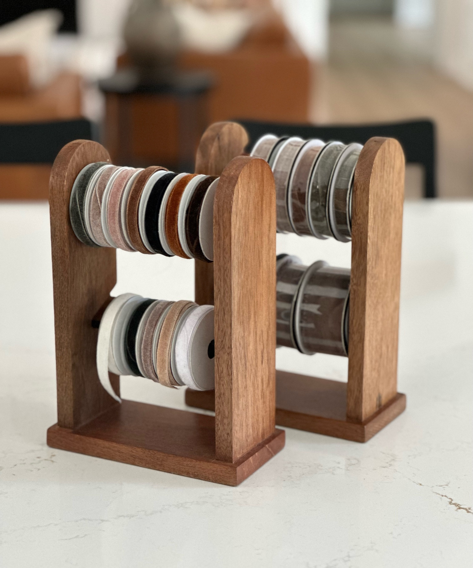 I bought these Target ribbon holders from hearth and hand last year and have loved them! I own 4 and probably should get a couple more because the organization makes me so happy! If you’d like to stay organized all throughout the year, these are so good!  They store great on a shelf too!

#LTKhome #LTKHolidaySale #LTKHoliday