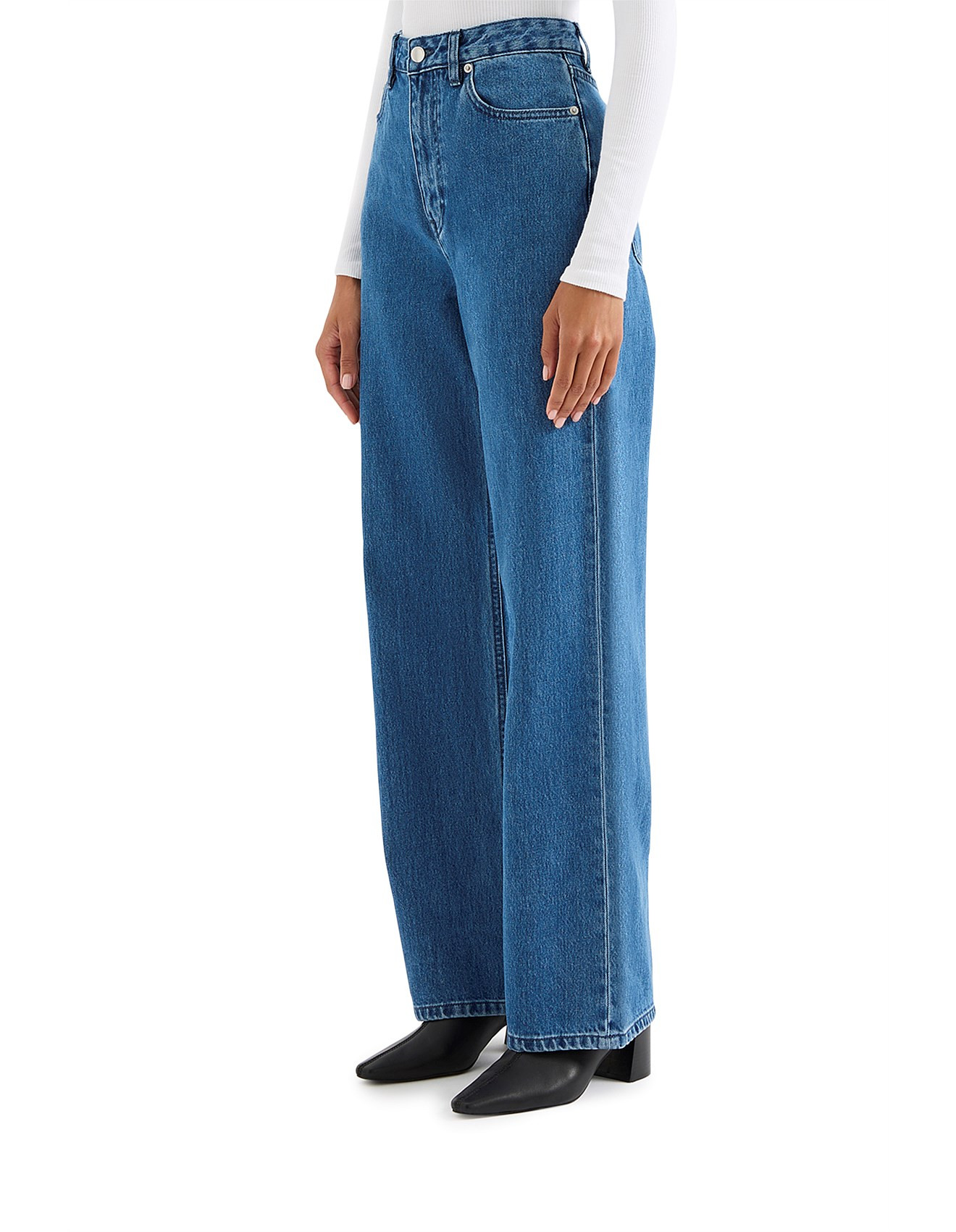 Organic Relaxed Leg Jean | David Jones (Australia & New Zealand)