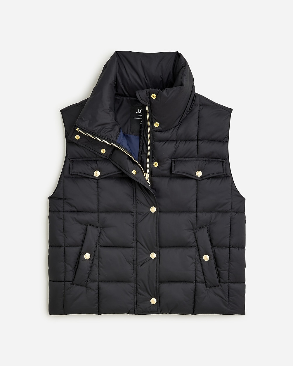 Cropped puffer vest with PrimaLoft® | J. Crew US