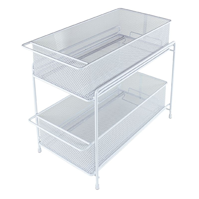 Under the Sink Storage Organizer, White | At Home