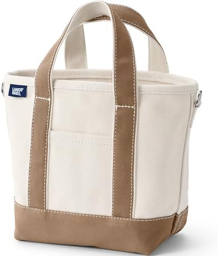 Lands' End Open Canvas Tote | Amazon (US)
