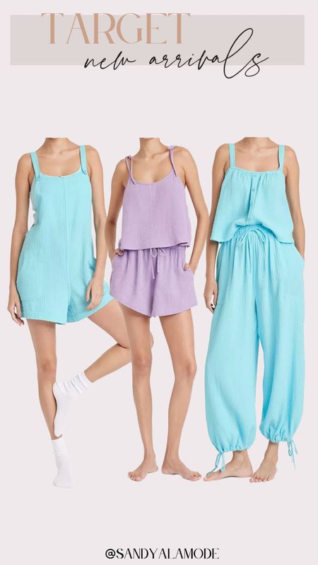 Target new arrivals | Target pajamas | cute spring pajamas | affordable spring lounge wear | warm weather lounge set #LTKstyletip #LTKfindsunder50

#LTKSeasonal