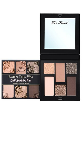 Too Faced Born This Way Cold Smolder Nudes Mini Eyeshadow Palette in Multi. | Revolve Clothing (Global)