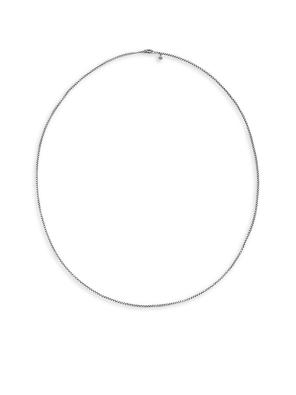 Classic Silver Chain Necklace | Saks Fifth Avenue