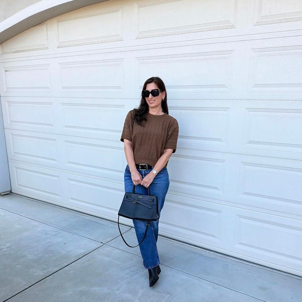 Love a short sleeve sweater for casual fall days 💕

#LTKootd #LTKOver40 #LTKPetite