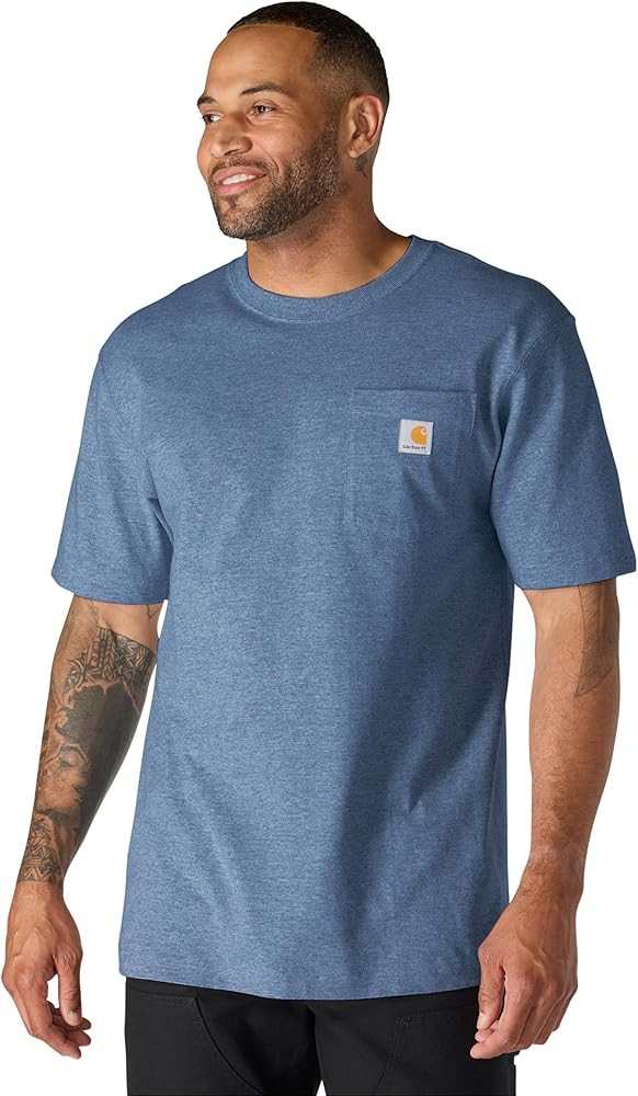Carhartt Men's Iconic K87 Pocket T-Shirt | Amazon (US)