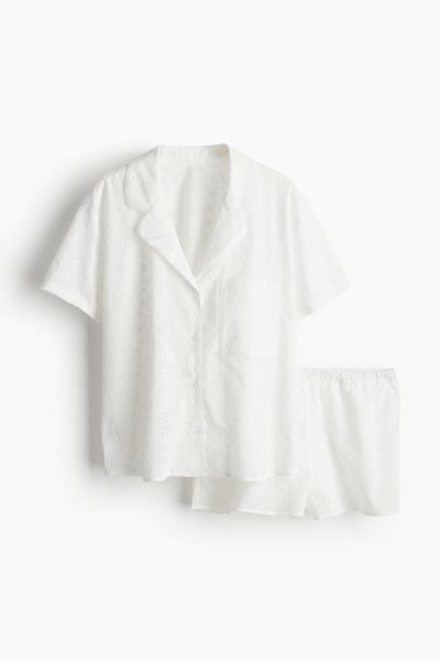 Broderie anglaise pyjamas | H&M (UK, MY, IN, SG, PH, TW, HK)