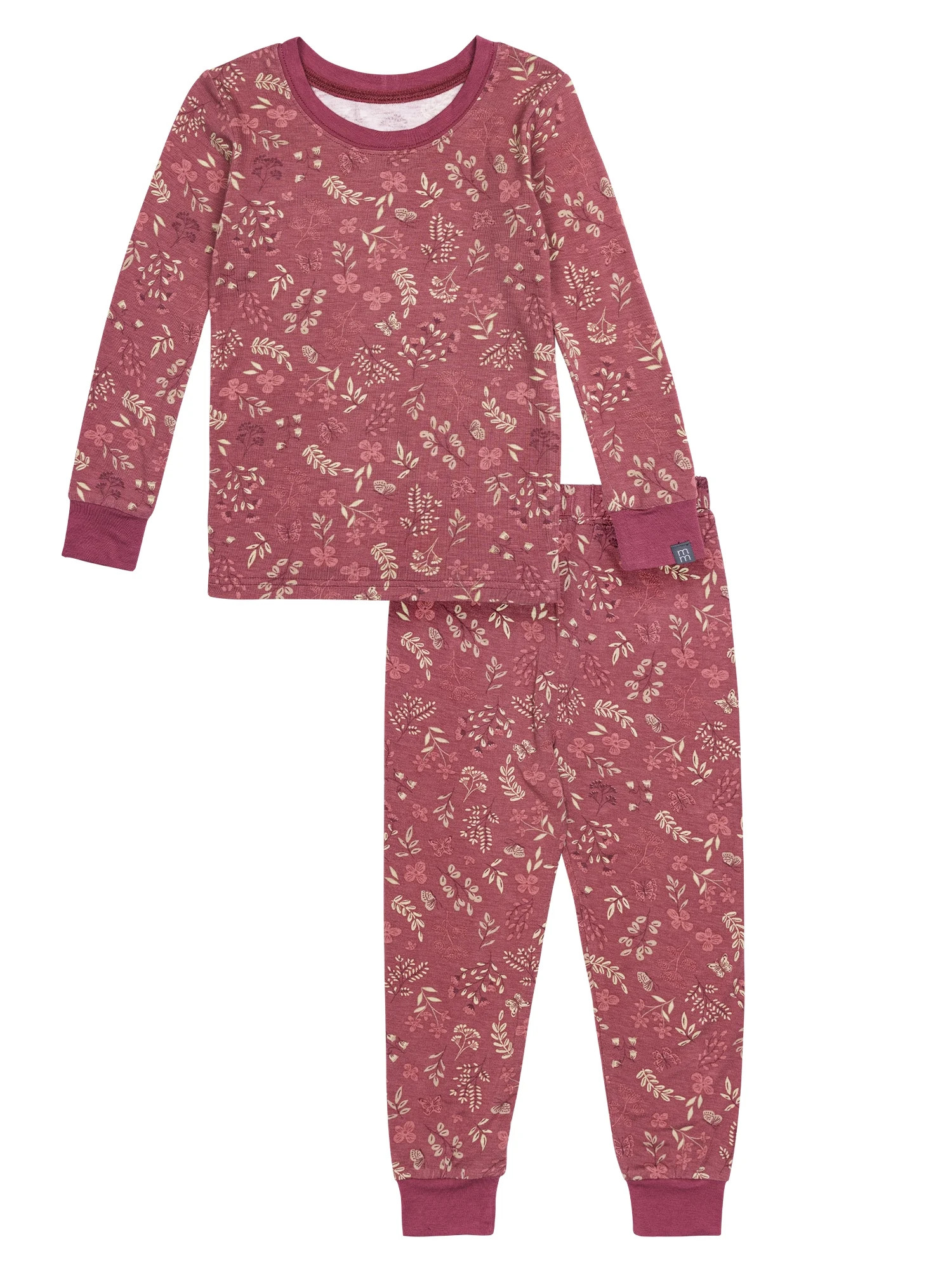 Modern Moments by Gerber Toddler Neutral Super Soft Tight Fitting Pajama Set, 2-Piece, Sizes 12M-... | Walmart (US)